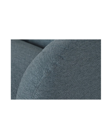 SOFA POLIESTER METAL 129X75X73 AZUL