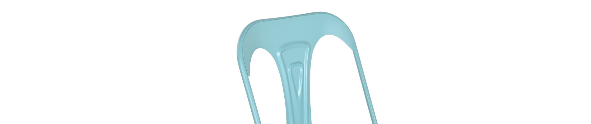 TABURETE METAL 44X48X113 RESPALDO AZUL MARINO