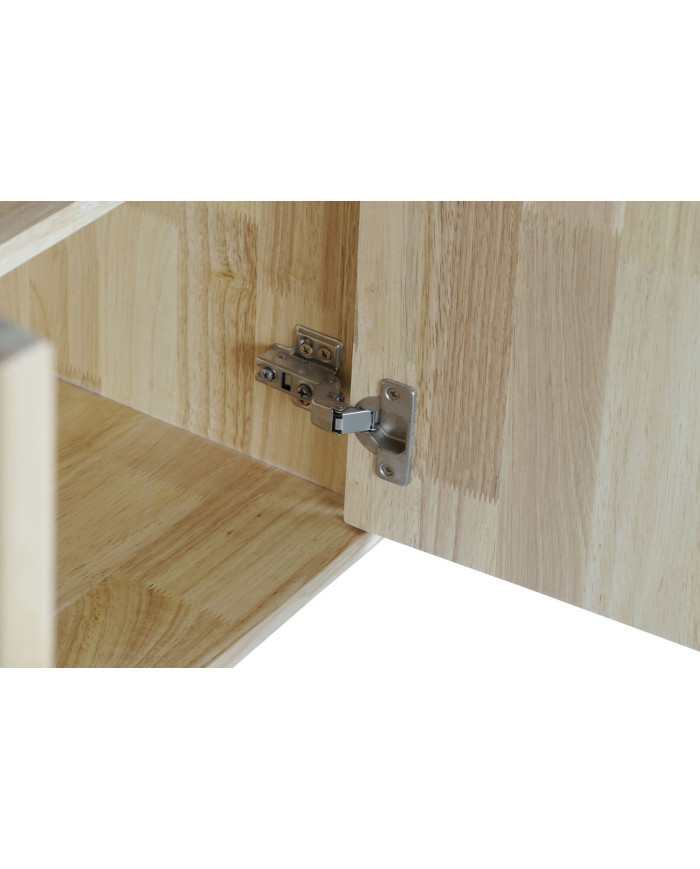 APARADOR RUBBERWOOD 120X30X75 4 CAJ NATURAL