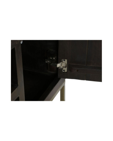 MUEBLE TV ACACIA METAL 140X40X55 MARRON