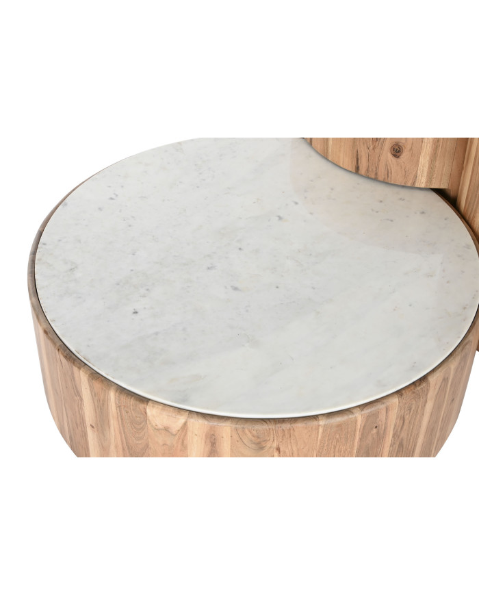 MESA CENTRO SET 3 ACACIA 38,5X38,5X58,5 65,10