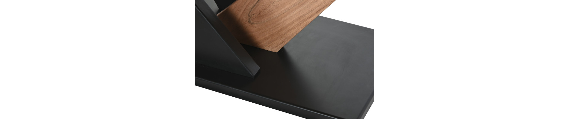 MESA CENTRO ACACIA METAL 115X60X45