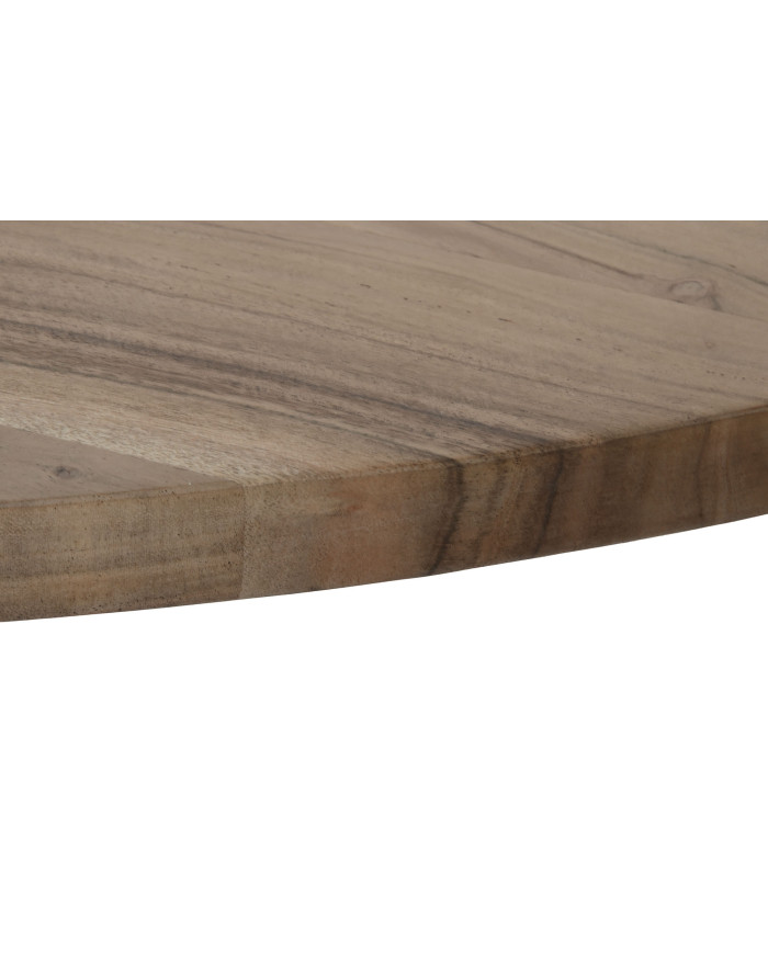 MESA COMEDOR ACACIA METAL 200X110X76 NATURAL