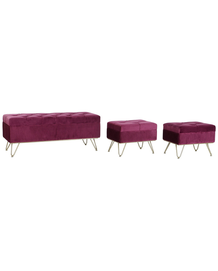 DESCALZADORA SET 3 POLIESTER METAL 110X42X44