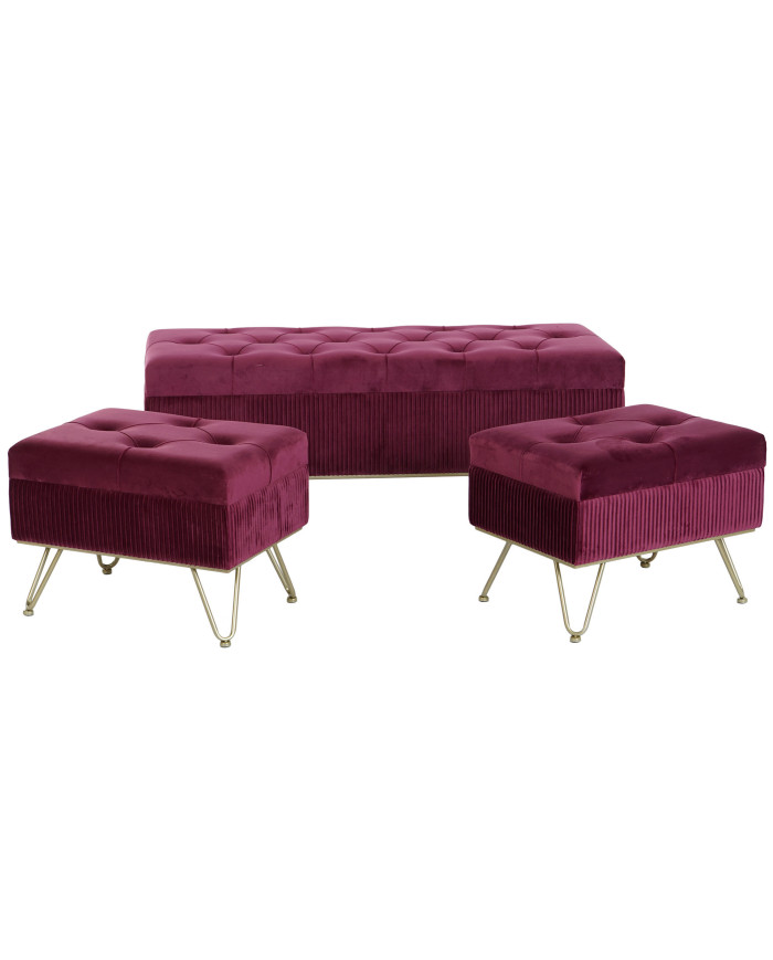 DESCALZADORA SET 3 POLIESTER METAL 110X42X44