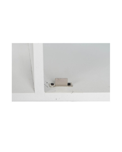 MUEBLE TV MANGO METAL 135X35X51 BLANCO