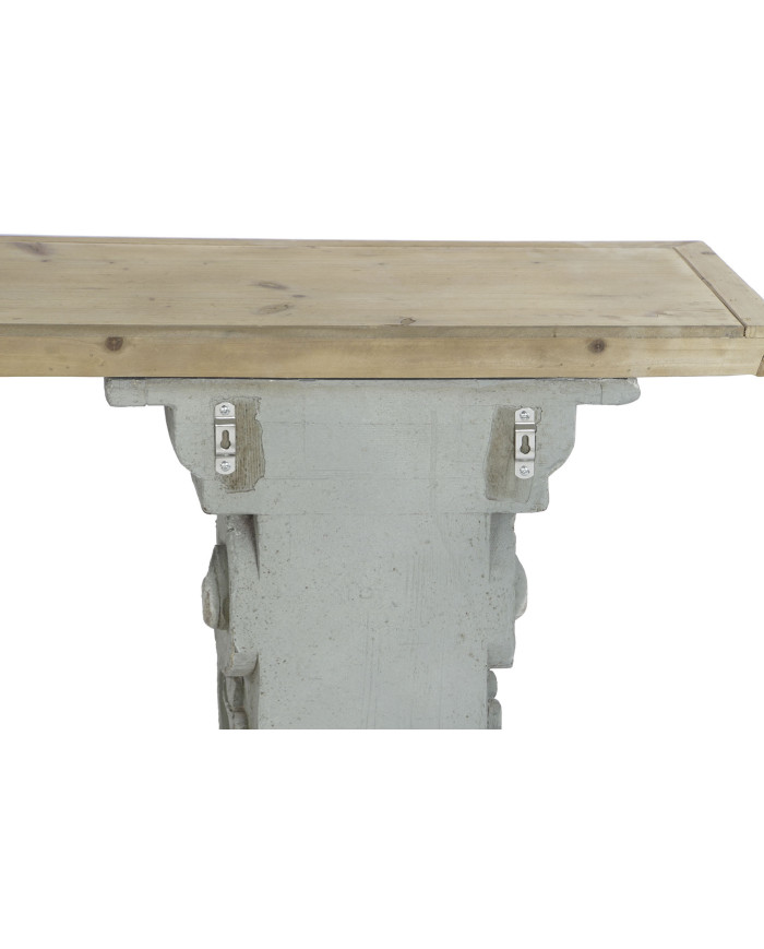 CONSOLA ABETO 180X35X78 ENVEJECIDO NATURAL