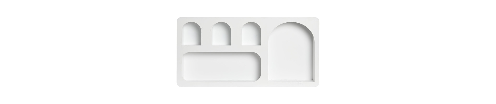 ESTANTERIA ABETO MDF 80X38X162 BLANCO