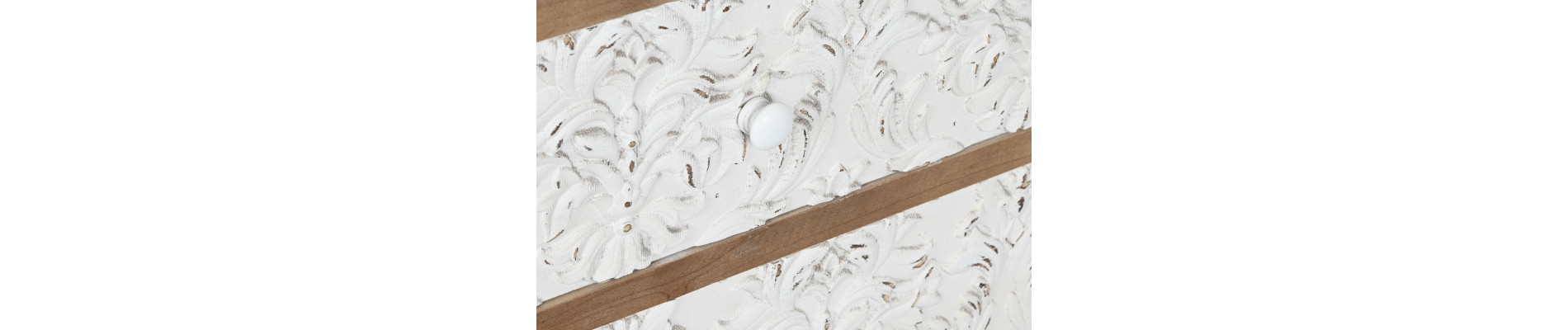 CAJONERA ABETO MDF 106X38X78,5 TALLADO NATURAL