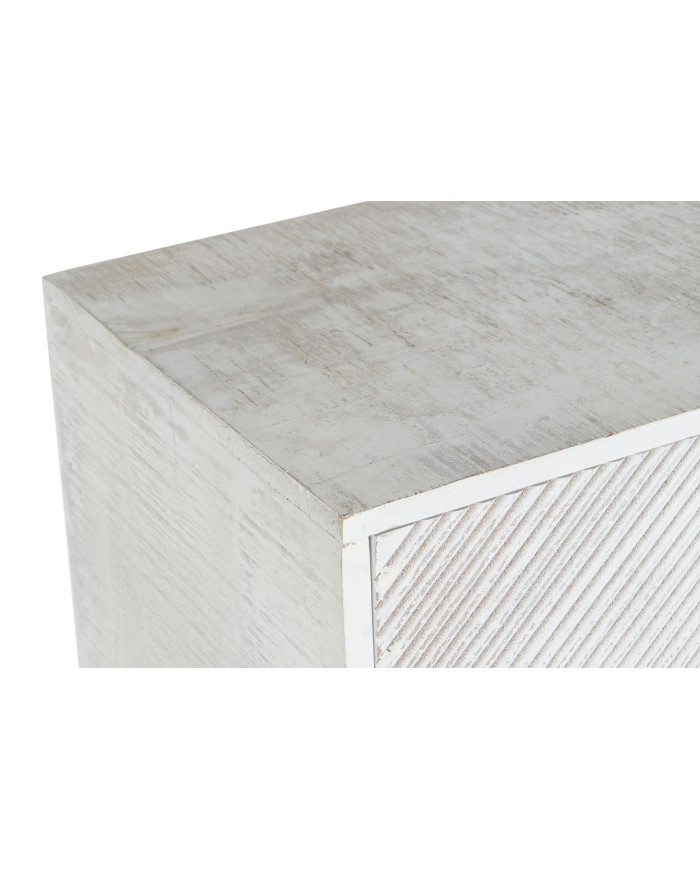 COMODA MANGO METAL 70X40X90 DECAPE BLANCO