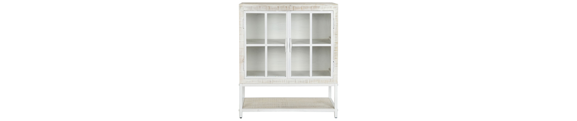 APARADOR MANGO METAL 85X45X100 DECAPE BLANCO