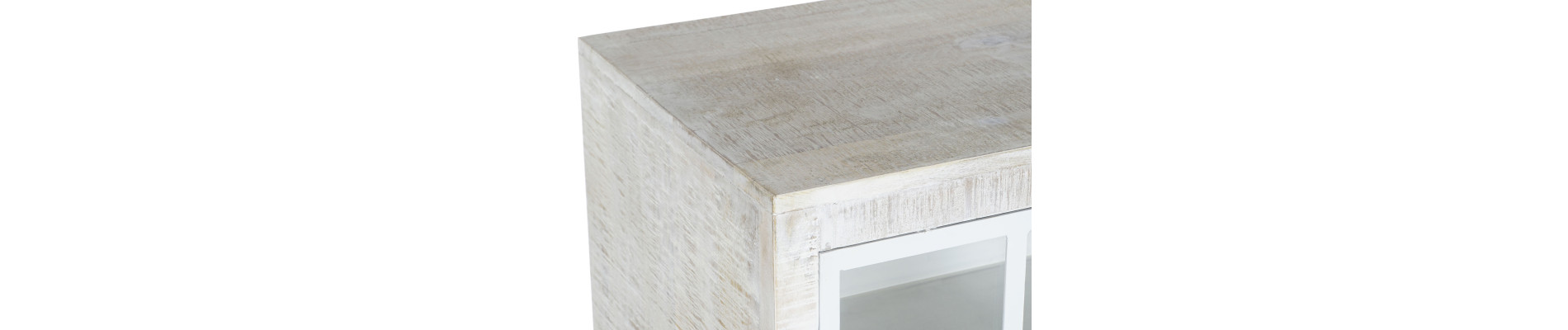 APARADOR MANGO METAL 85X45X100 DECAPE BLANCO
