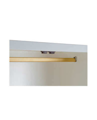 ARMARIO ABETO MDF 85,5X50,5X186,2 BLANCO