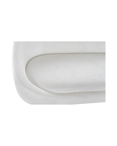 SOFA POLIESTER METAL 155X75X92 NUBE BLANCO