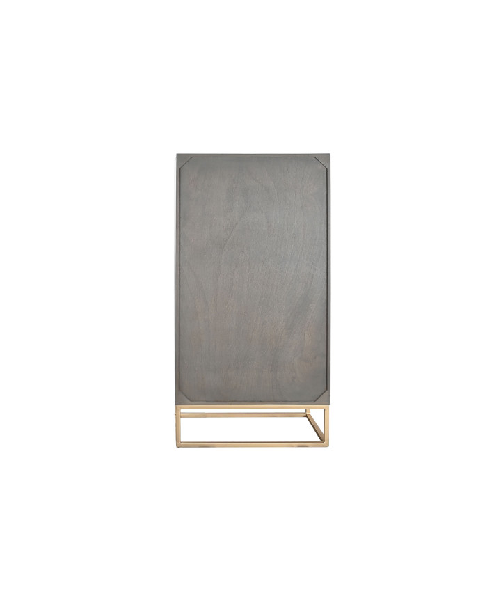 ARMARIO MADERA JAMUN 70X38X140 GRIS OSCURO