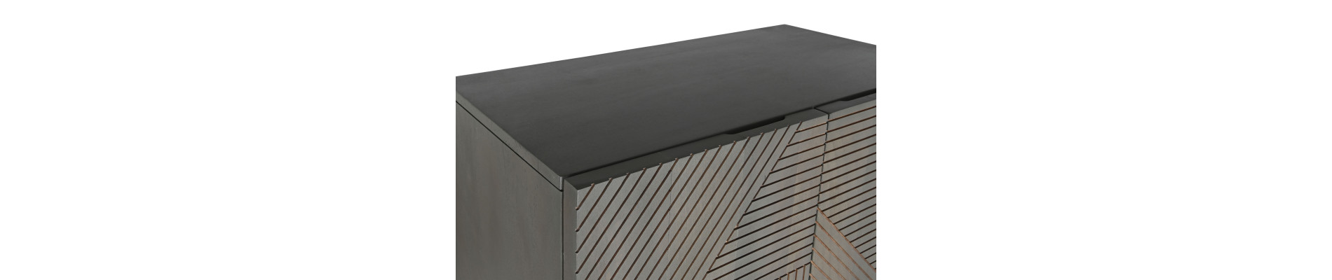 ARMARIO MADERA JAMUN 70X38X140 GRIS OSCURO