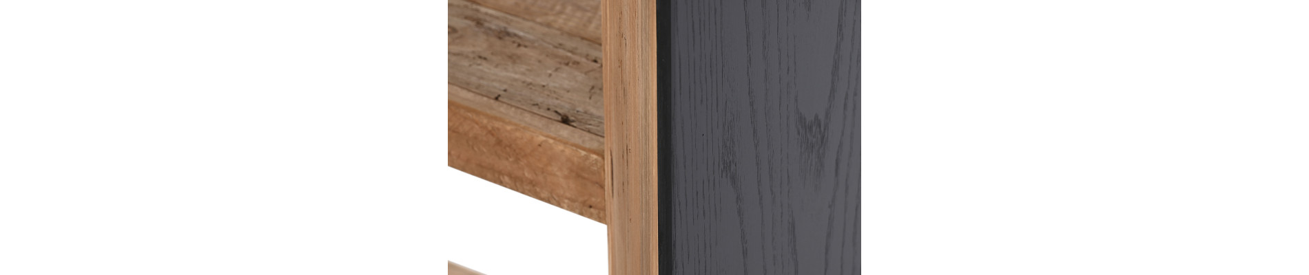 ESTANTERIA MADERA RECICLADA PINO 120X40X183 MARRON
