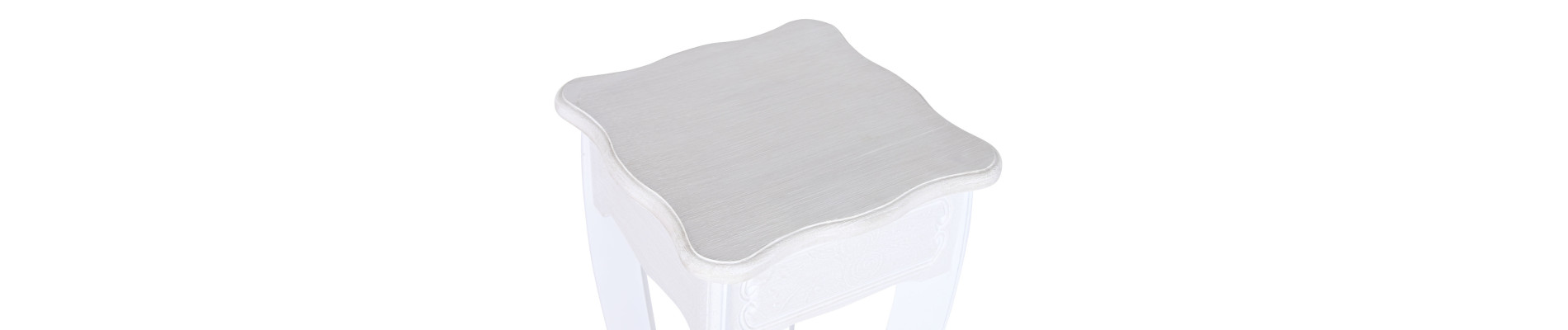 MESITA AUXILIAR SET 2 MDF 30X30X76,5 BLANCO