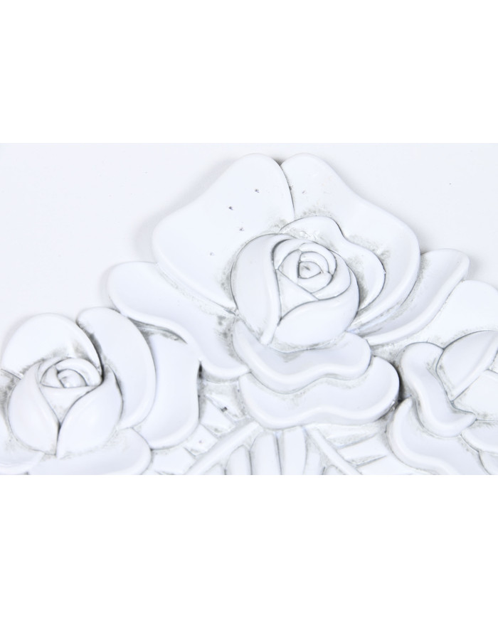 VITRINA MADERA CRISTAL 76X39X193 BLANCO