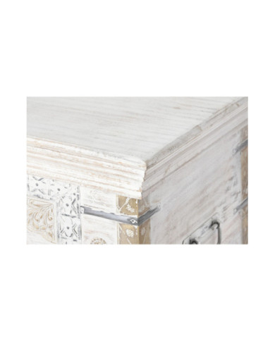 BAUL MANGO LATON 90X40X80 PIE BLANCO