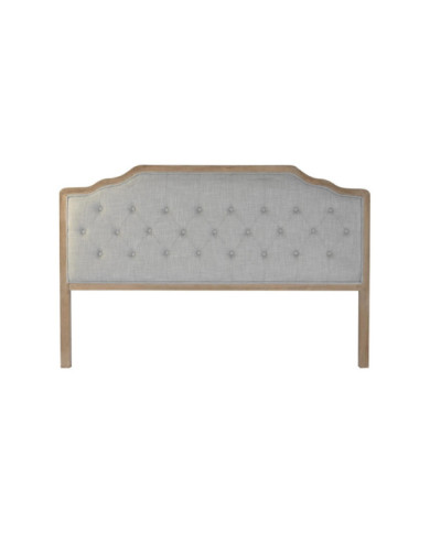 CABECERO CAMA ROBLE POLIESTER 180X10X120