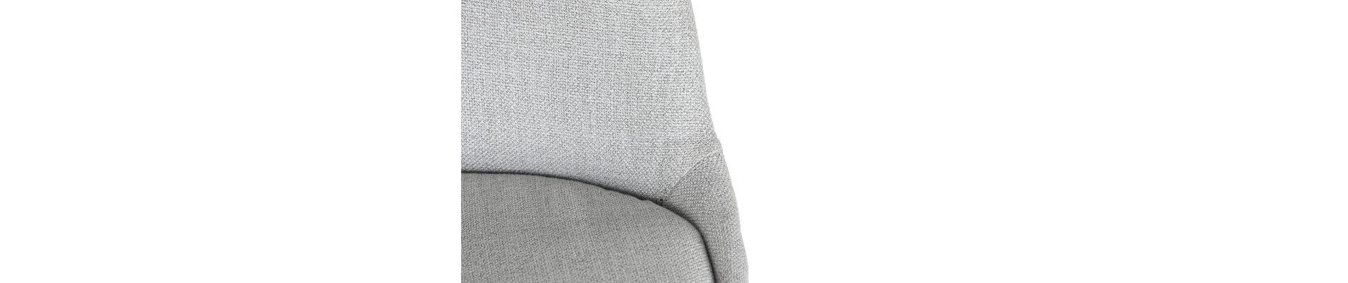 SILLA ROBLE POLIESTER 48X55X84 GRIS CLARO