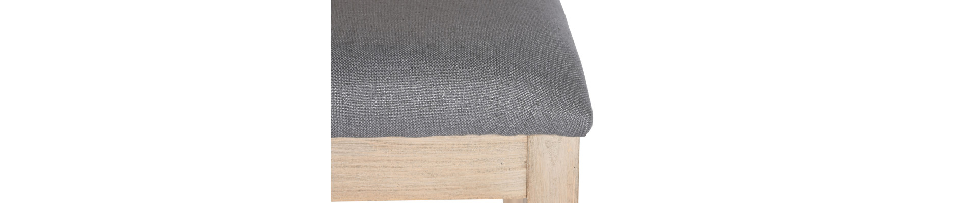 SILLA ABETO POLIESTER 46X61X86 GRIS OSCURO