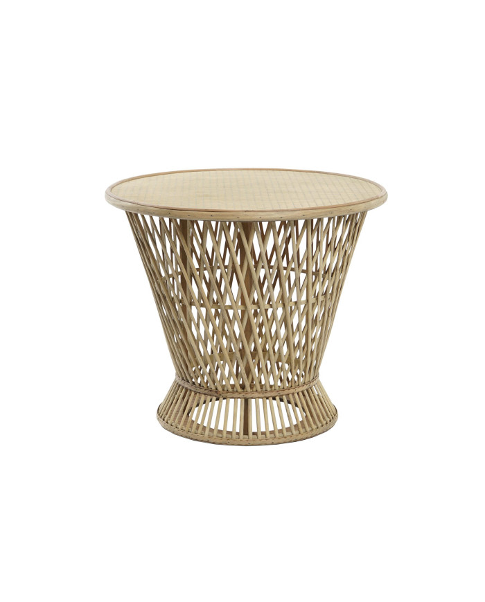 MESITA AUXILIAR BAMBU 60X60X52 NATURAL