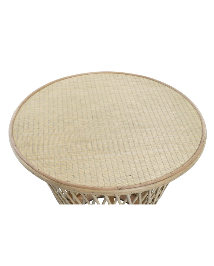 MESITA AUXILIAR BAMBU 60X60X52 NATURAL
