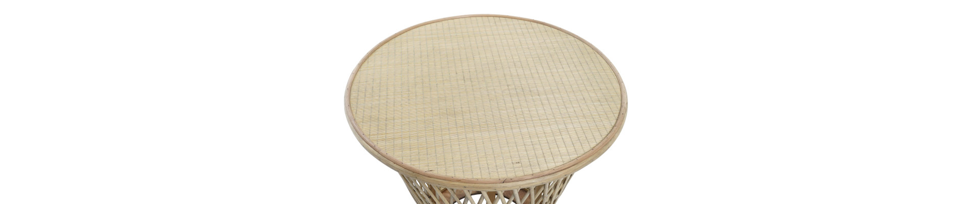 MESITA AUXILIAR BAMBU 60X60X52 NATURAL