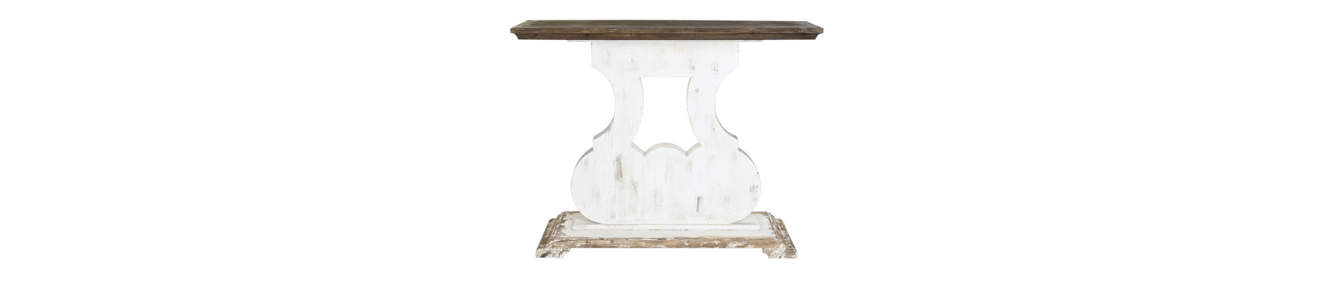 CONSOLA ABETO MDF 121,5X40X95 ENVEJECIDO