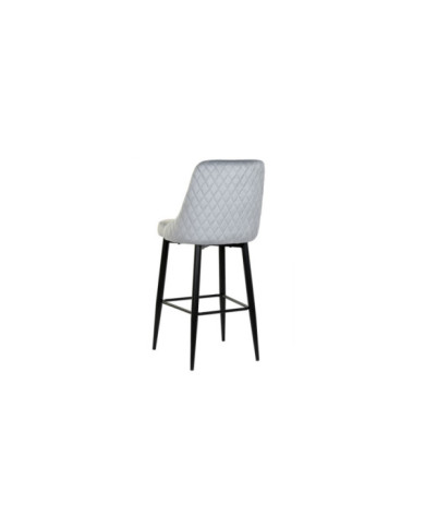 TABURETE POLIESTER METAL 51X56X110 GRIS