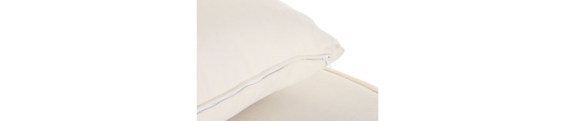 SOFA CAMA POLIESTER METAL 90X90X84 CREMA