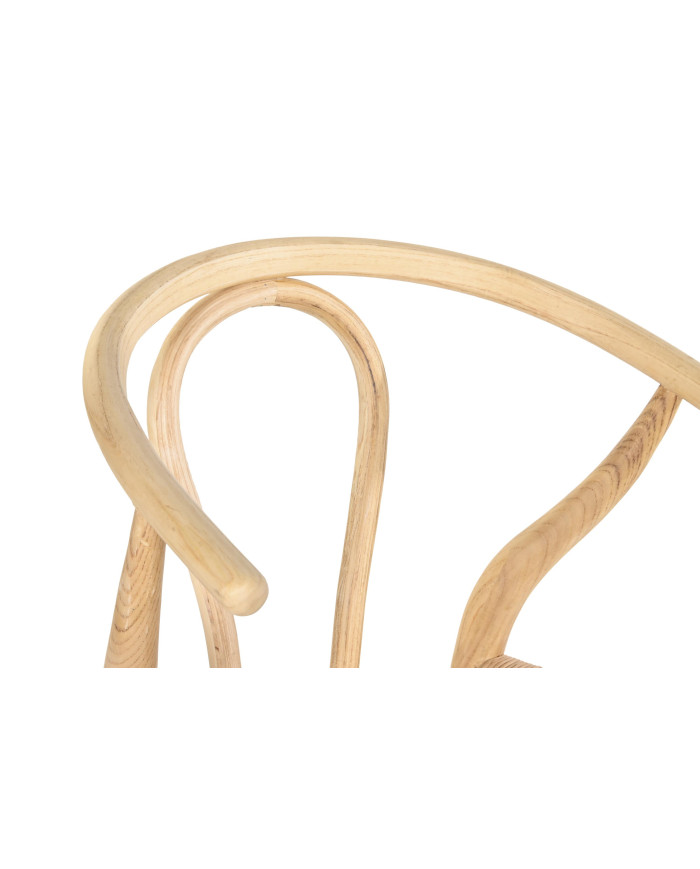 SILLA OLMO FIBRA 56X48X80 NATURAL NATURAL