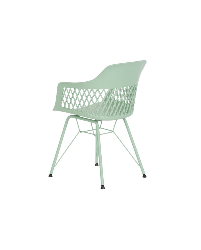 SILLA PP METAL 57X57X80,5 VERDE