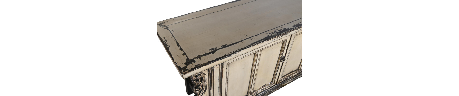 BUFFET OLMO 174X40X65 ENVEJECIDO CREMA