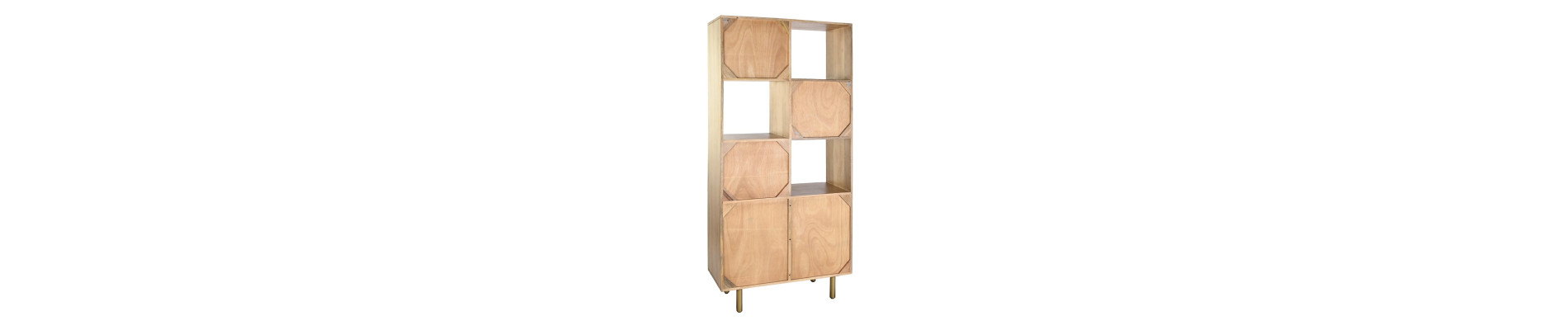 ESTANTERIA MANGO 90X40X180 NATURAL