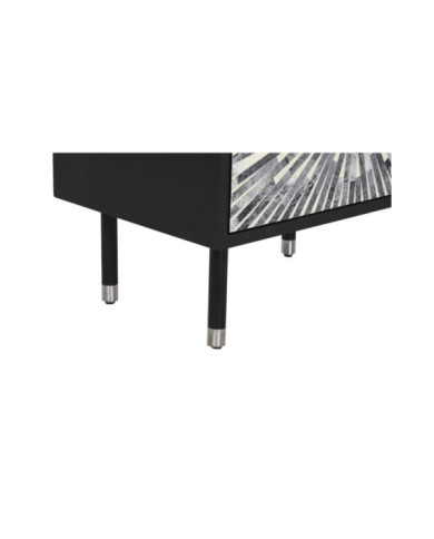 MESITA DE NOCHE HUESO RESINA 50X35X51 TARACEA