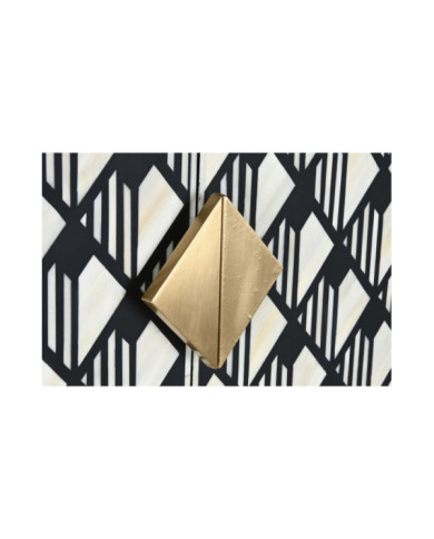 ARMARIO HUESO RESINA 75X40X180 ROMBO TARACEA