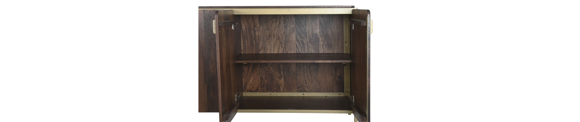 BUFFET ACERO MANGO 160X40X81 MARRON