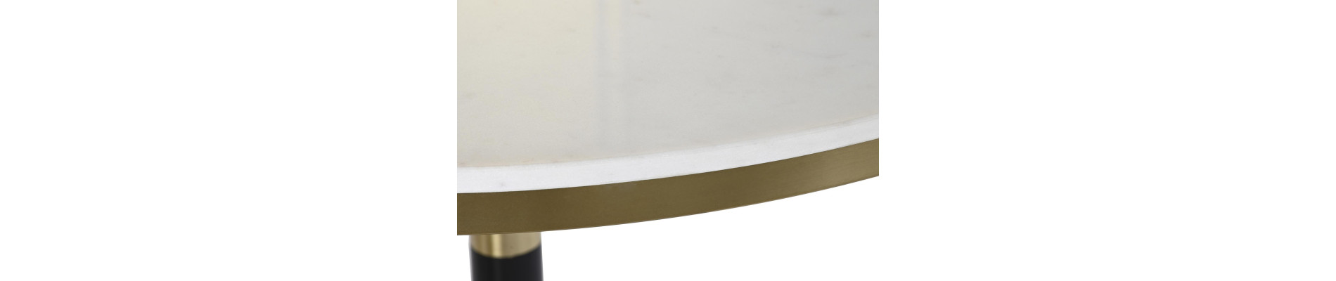 MESA COMEDOR METAL MARMOL 93X93X79,5 BLANCO