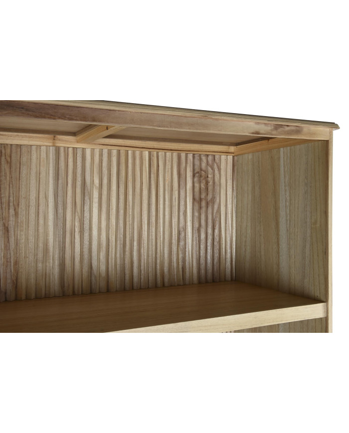 LIBRERIA PAULOWNIA MDF 100X39X180 MARRON CLARO