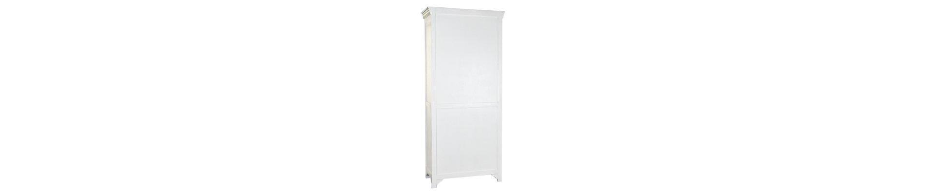 VITRINA MANGO CRISTAL 89X40X200 BLANCO