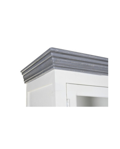 VITRINA MANGO CRISTAL 89X40X200 BLANCO