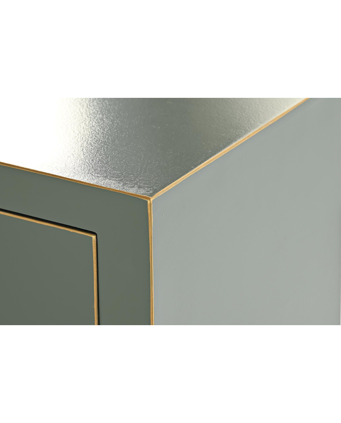 CONSOLA ABETO MDF 63X28X83 ORIENTAL VERDE