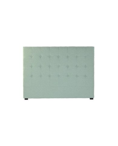 CABECERO CAMA POLIESTER MDF 159X8X119 VERDE JADE