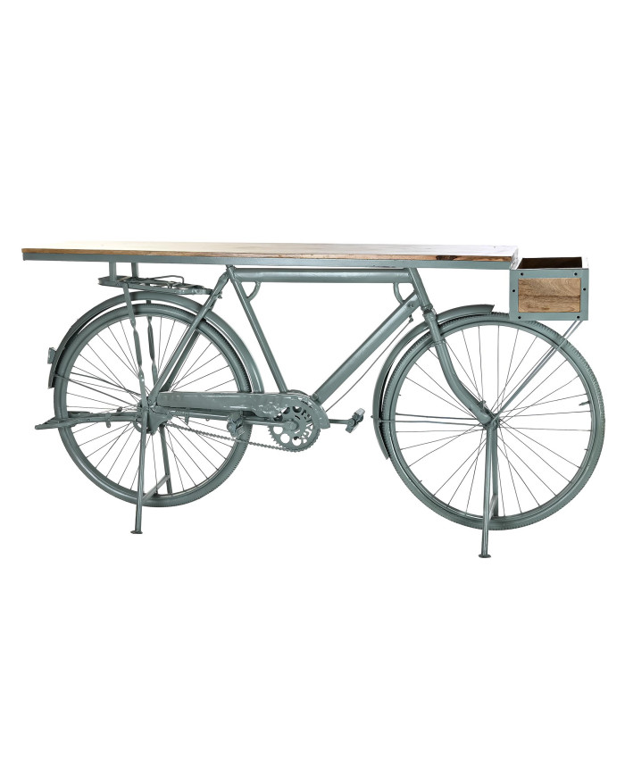 CONSOLA HIERRO MANGO 195X40X91 BICICLETA