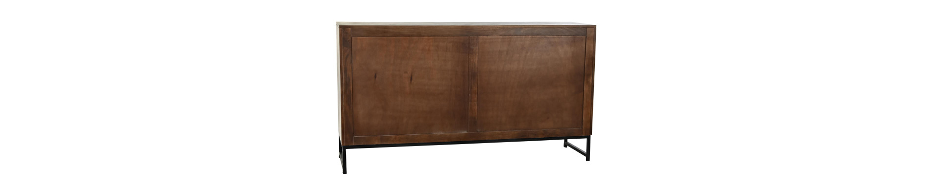 BUFFET MANGO METAL 155X40X85 BLANCO