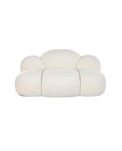 SOFA POLIESTER 149X76X77 NUBE BORREGUITO BLANCO
