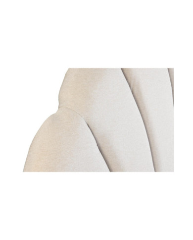 CABECERO CAMA POLIESTER MDF 157X8X160 BEIGE